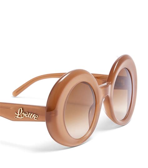 loewe round sunglasses|More.